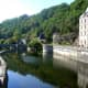 Reflections in the river Brantome