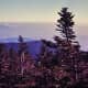 Scenery viewed from Clingmans Dome in Great Smoky Mountain National Park