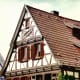 Cross-timbered (half-timbered) house in Herrenberg