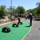 Our boys enjoyed the miniature golf course at the Speedpark.