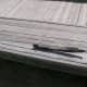 A "loaded" atlatl, ready to throw.