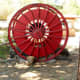 Lumber wheels - used to drag lumber over rocky and hilly areas