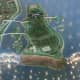 A large-scale diorama of the Niagara waterways and electricity generation plants is in the center.