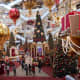 The prestigious Pavilion Shopping Mall in Kuala Lumpur comes alive with decorations during festive seasons. 