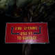 Sign near an air shaft in the Lackawanna Coal Mine