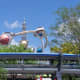 Tomorrowland Transit Authority People Mover (Blue roof)