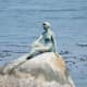 Girl in a Wetsuit sculpture by Elek Imredy