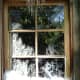 The log cabin decorated for winter on BC or British Columbia Day (the first Monday in August).