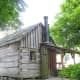 A log cabin