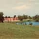 The pond and pool area