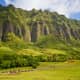 Kualoa Ranch and the Ko'olau Range