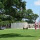 Flags on July 4th at the Houston National Cemetery