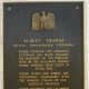 Plaque affixed to the Hemicycle honoring Congressman Albert Thomas.