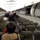The boarding process was quick and easy. Generously sized overhead bins were a nice feature.