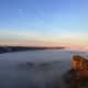 Fog in Snake River Canyon