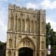 Norman Gate and Tower at Bury St Edmunds Abbey Gardens