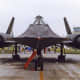 SR-71 Blackbird is the fastest plane to ever fly at over Mach 3.  It was so fast, that it would simply outrun any missile fired at it - EAA's AirVenture in Oshkosh, Wisconsin