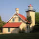 Eagle Bluff Lighthouse at Peninsula State Park in Door County, Wisconsin