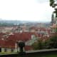 View of Mala Strana from the South Gardens.
