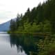 Lake Cresent in Olympic National Park near Seattle, Washington