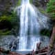 Marymere Falls at Olympic National Park near Seattle, Washington