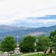 Pikes Peak from the Focus on the Family Visitor Center
