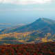 View of Old Rag Mountain from Hawksbill Mountain in Shenandoah National Park