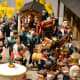 Matsuri revelers. Hakata Machiya Folk Museum is an absolute delight for travelers who are into miniature photography.
