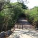 The bridge over the backwater canal inside the Adyar estuary