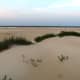 Sand Dunes at Pea Island National Wildlife Refuge on the Outer Banks in North Carolina
