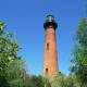 Currituck Lighthouse in Corolla, NC on the Outer Banks of North Carolina
