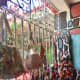 Art crafts and sculptures in wood for sale; it seems everything is handmade in Cuba.