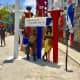 'I am Art among the Arts. And in the Mountains, I am a Mountain'. These words were written by the Cuban poet, philosopher and political theorist José Martí (1853–1895). At the top of the red column, there is a bust of him in his memory.