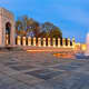 World War II Memorial at the National Mall in Washington DC