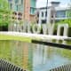 Water feature view in Bagby Park