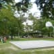 Basketball area in Meyer Park