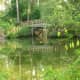 View of the fishing lake in Meyer Park