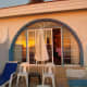 Sunrise on the terrace.