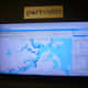 Live view of ships in the Houston Ship Channel in the museum
