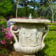 Urn not yet planted for the season