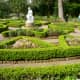 Formal beds in Clio garden