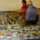 H.O. scale model train display