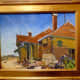 Artist Jack Erwin (1920-2009) Hillsboro R.R. Station