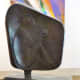 Artist David Cargill, 1972 bronze titled Land, Sea, Air III ( 15 X 10 X 3.5 inches)