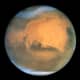 The planet Mars, named after the god of war because of its reddish (bloody) color.