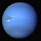 海王星行星，因其蓝色而以海神命名。