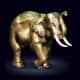 Gold elephants will bring wealth to your threshold.