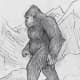 An Illustration of a Bigfoot