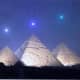 Giza pyramids mirror the three stars on the Orion's Belt. 