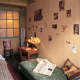 Anne Frank's Bedroom (Note the Photos on the Wall)